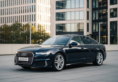 Vehículo de categoría Business de Autolux, como Mercedes Clase E o Audi A6